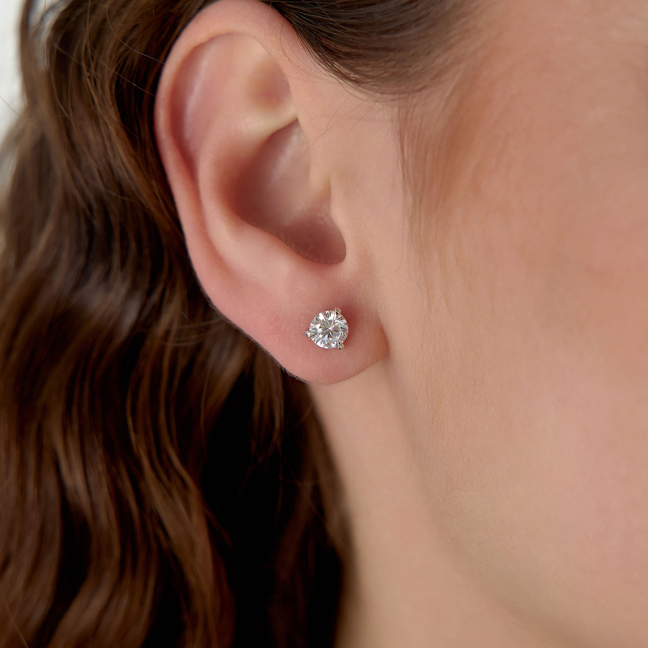 Lab Grown Diamond Stud Earrings 1 1/2 Carat – Tetreault Jewelers